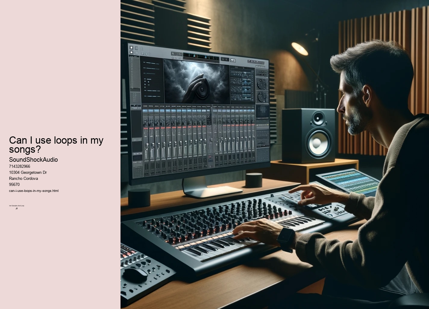 Can I use loops in my songs?